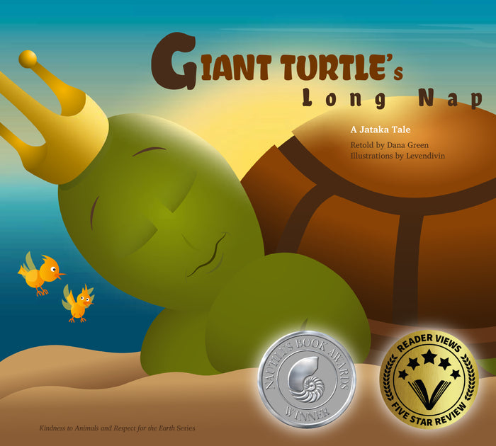 Giant Turtle's Long Nap: A Jataka Tale